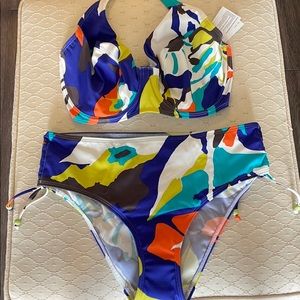 Colorful Empreinte Bikini